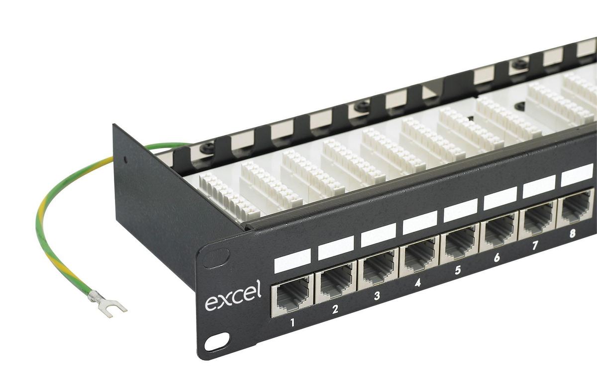 Excel 24 port patch panel